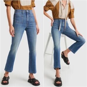 MOTHER SUPERIOR The Hustler Patch Pocket Flood Jeans Cowboys Don’t Cry